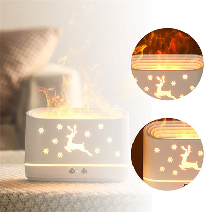 Elk Flame Diffuser Lamp